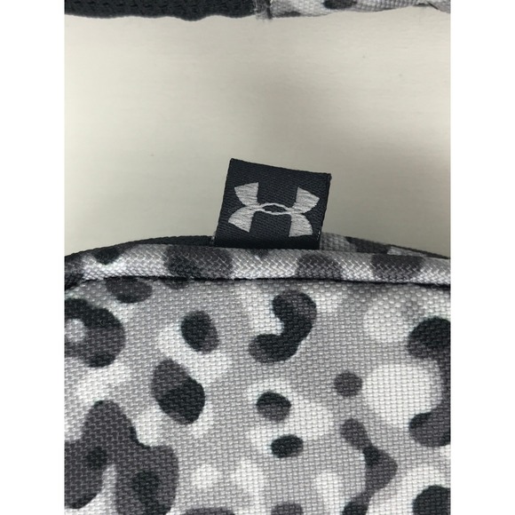 Under Armour Crossbody Bag Pouch Clutch Set Leopard Print Women's Gray Black - Picture 8 of 16